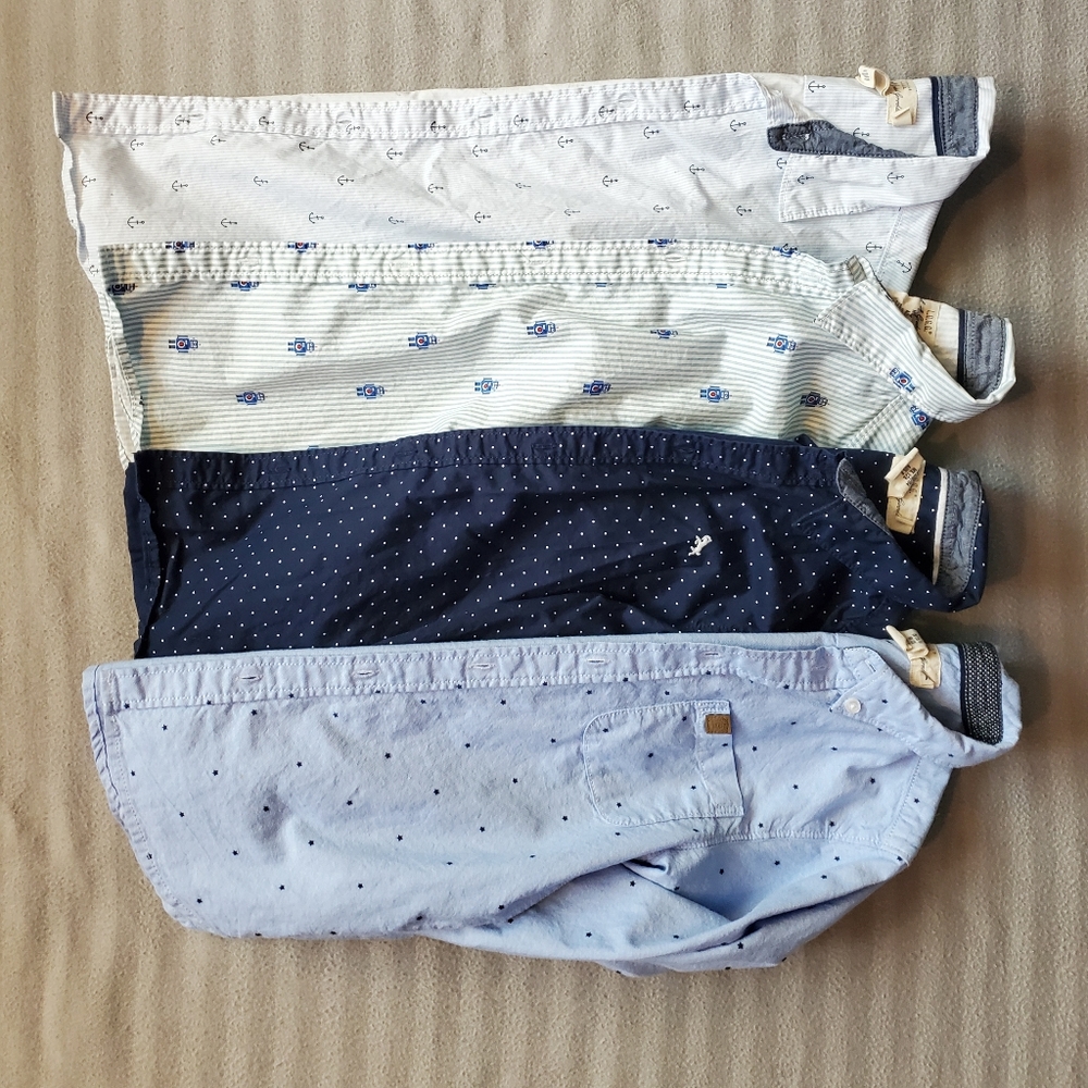 4pk Button Down shirts